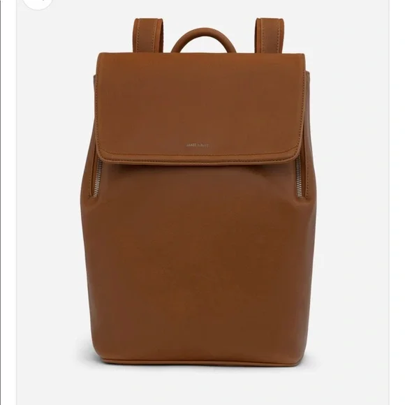 Fabi Vintage Vegan Backpack- Chili Cllour - Picture 1 of 6